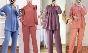 Tampil Nyaman dan Gaya dengan Baju Crinkle Setelan yang Kekinian