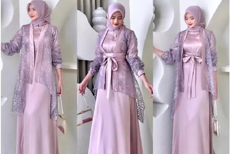 Inspirasi Baju Lebaran One Set Wanita, Tampil Elegan Tanpa Ribet