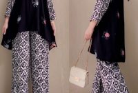 Inspirasi Setelan Kulot Batik Modern Tampil Modis dan Stylish