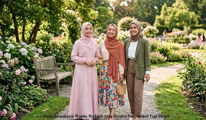 Gaya Berpakaian Wanita Berhijab yang Disukai Pria
