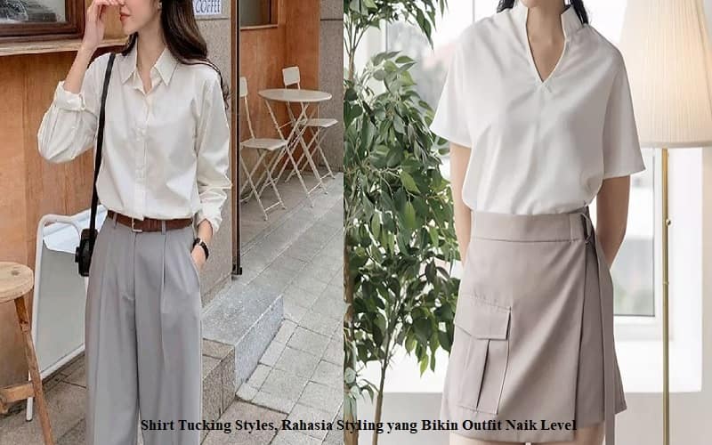 Shirt Tucking Styles, Rahasia Styling yang Bikin Outfit Naik Level